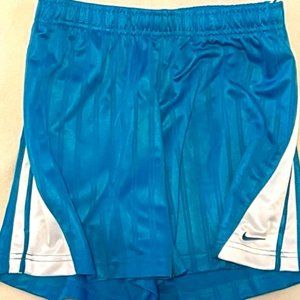 Nike Turquoise Soccer Shorts